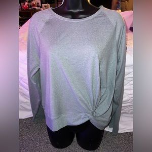 Apana Long Sleeve Knot Top